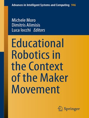cover image of Educational Robotics in the Context of the Maker Movement